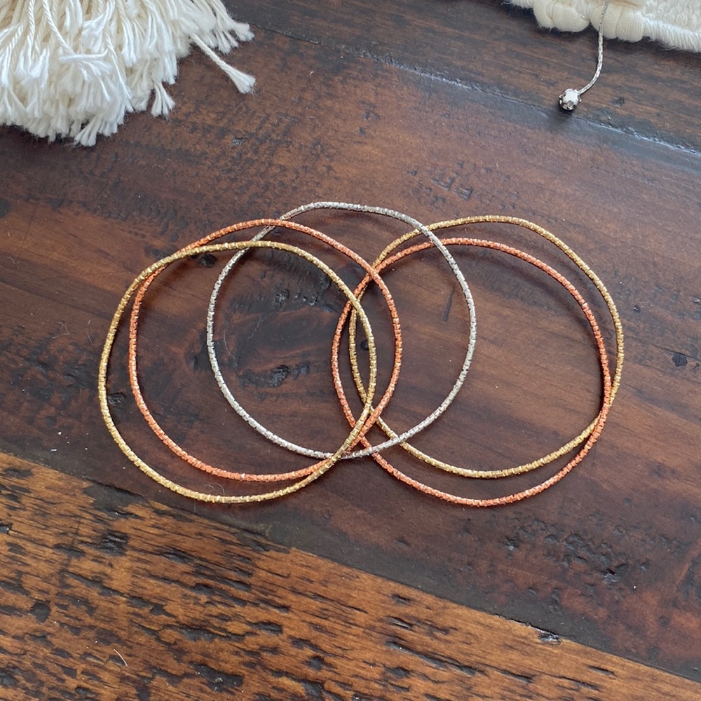 Bangle bracelets!